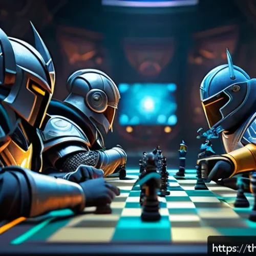 Home 30 도타2 아케이드 게임 추천 - A dynamic scene of a strategic Auto Chess battle in Dota 2 Arcade: a diverse lineup of heroes clad i...